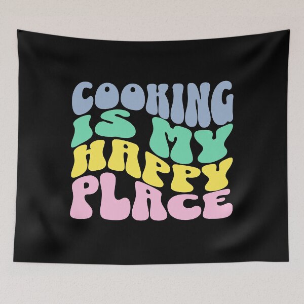 Item preview, Cooking Is My Happy Place designed and sold by ByDesign61.