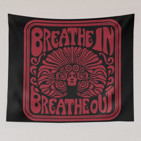 Item preview, Breathe In, Breathe Out! | Red Mantra designed and sold by Daniel Watts.