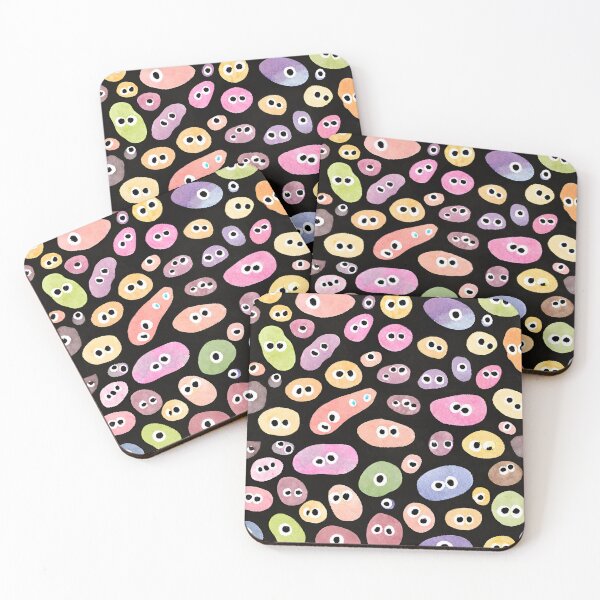 Item preview, colourful funny microorganisms  designed and sold by Vilemo.