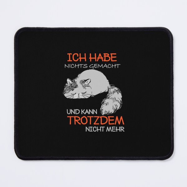 Item preview, Lazy cat - funny saying cozy designed and sold by DerNerd.