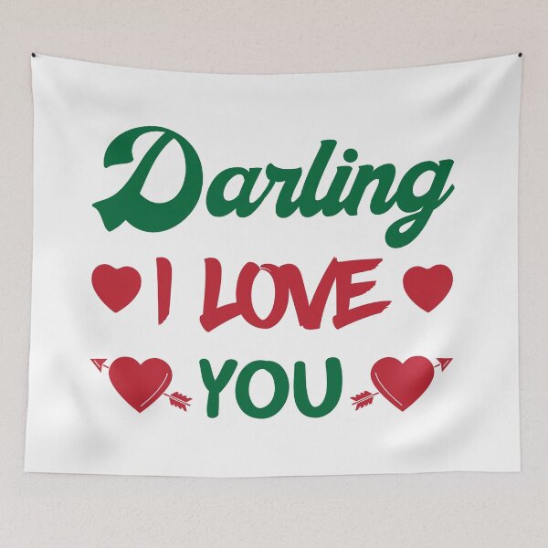 Item preview, Bee my Valentine - Darling I Love You designed and sold by teedory.