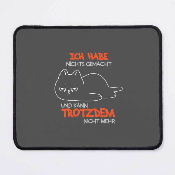 Item preview, Lazy cartoon cat - funny saying cozy designed and sold by DerNerd.