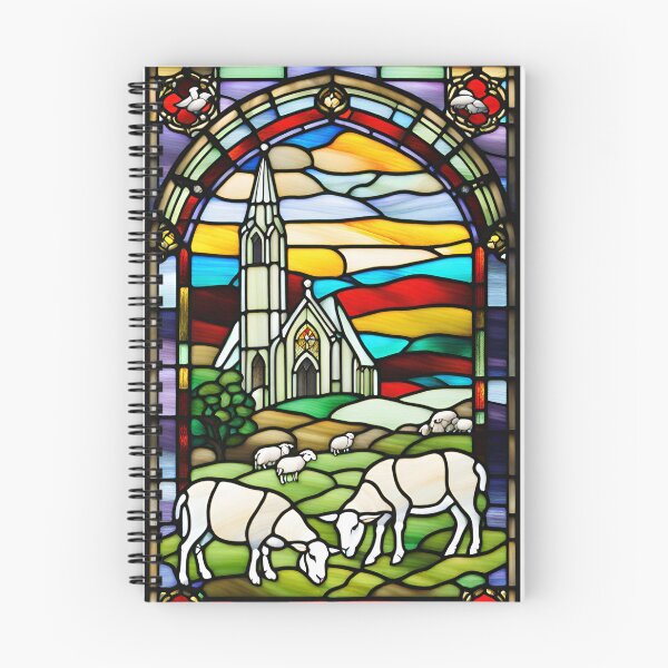 Item preview, Stained glass church 2 designed and sold by TwilightTints.