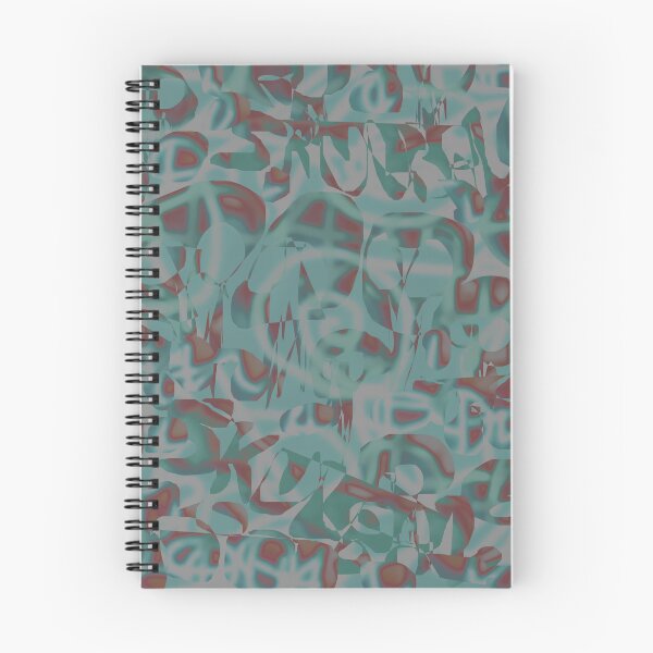 Item preview, Skulls,Targets, Spirals (Blue Green) designed and sold by skullbal.