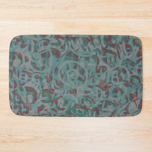Item preview, Skulls,Targets, Spirals (Blue Green) designed and sold by skullbal.