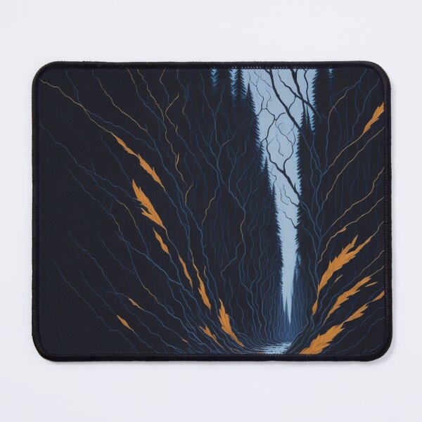Item preview, Impressionism Golden Forest designed and sold by TondoMeander.