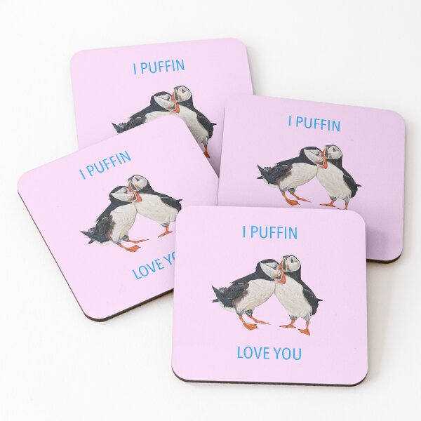 Item preview, I Puffin Love You designed and sold by IslesArt.