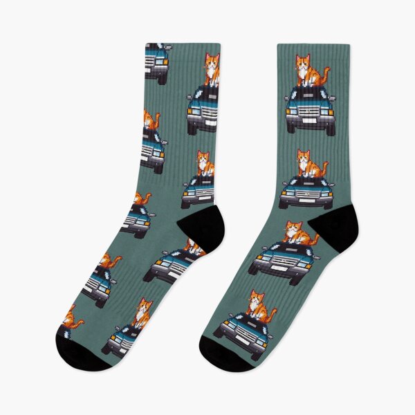 Item preview, Cat Commander Road Trip  designed and sold by Pixelartshirt.