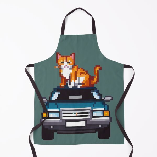 Item preview, Cat Commander Road Trip designed and sold by Pixelartshirt.