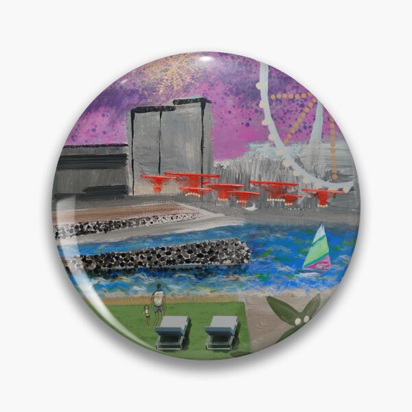 Item preview, Fireworks over the UAE’s Ain Dubai Ferris wheel designed and sold by mazarte.