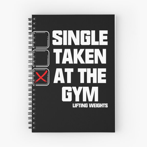 Item preview, Single Taken At The Gym Lifting Weights designed and sold by HardAesthetics.