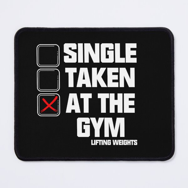 Item preview, Single Taken At The Gym Lifting Weights designed and sold by HardAesthetics.