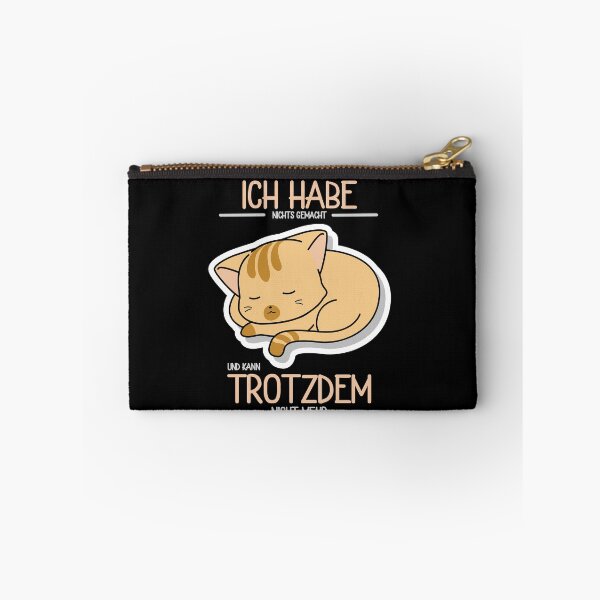 Item preview, Lindo gato perezoso de dibujos animados - dicho divertido acogedor designed and sold by DerNerd.