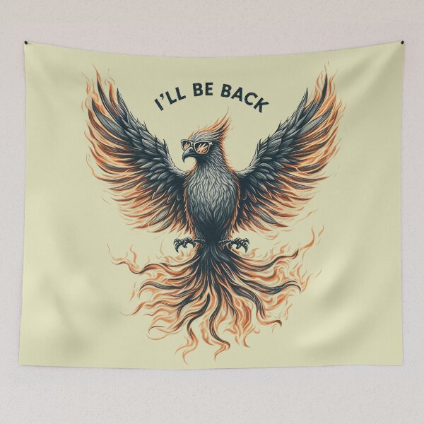 Item preview, Resurgent Phoenix - Mythical Rebirth designed and sold by RuyaFab.