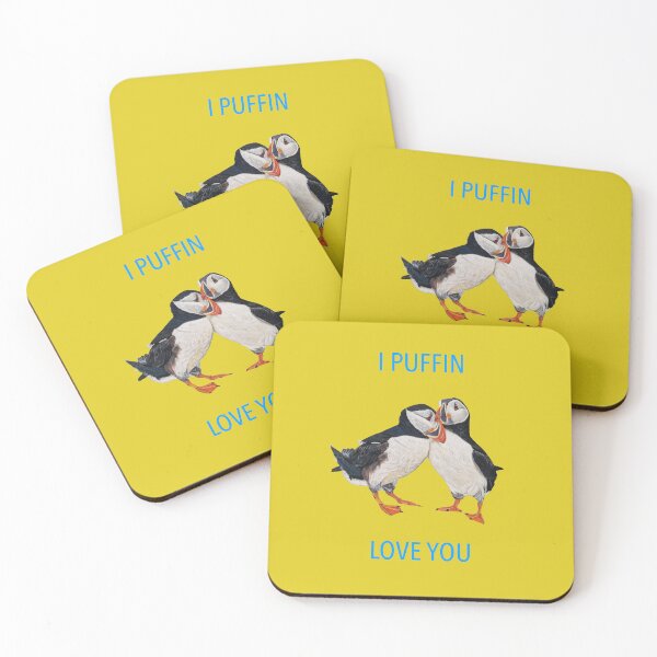 Item preview, I Puffin Love You designed and sold by IslesArt.