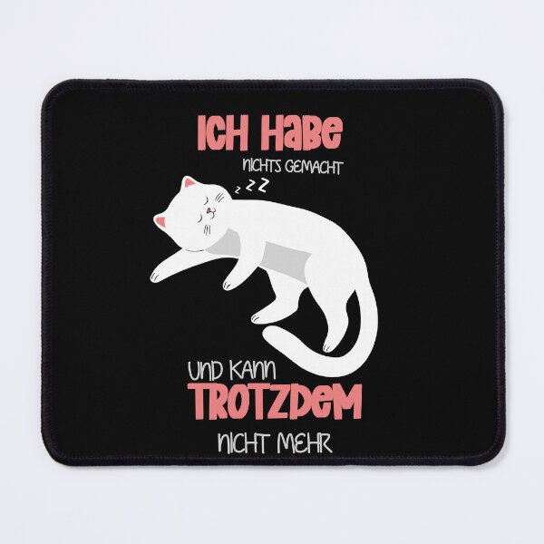 Item preview, Cute lazy cartoon cat - funny saying cozy designed and sold by DerNerd.