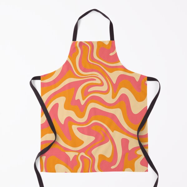 Item preview, Groovy Orange & Pink Liquid Marble Swirls designed and sold by newburyboutique.
