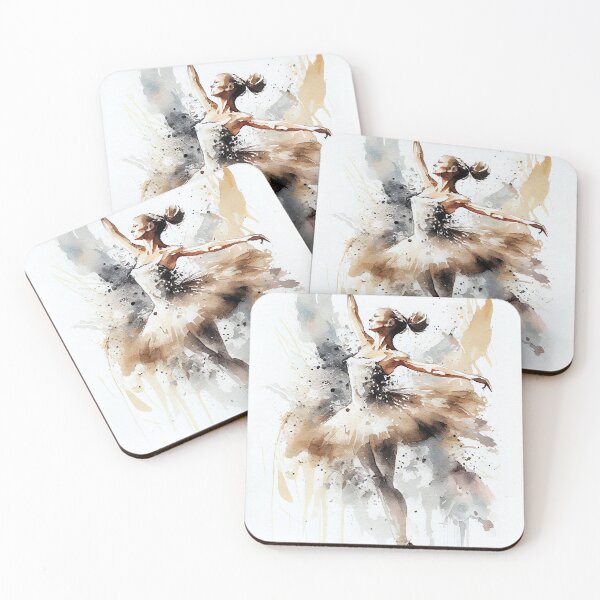 Artikelvorschau, A-Ballerina Original digitaler Kunstposterdruck entworfen und verkauft von Peek-Designs.