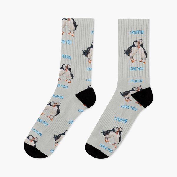 Item preview, I Puffin Love You designed and sold by IslesArt.
