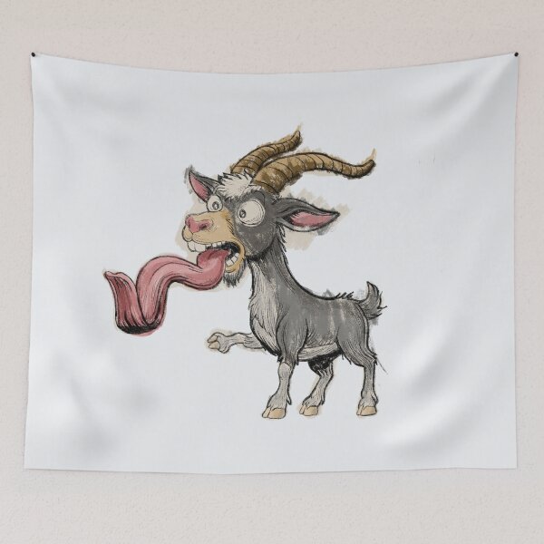Item preview, Goat Sketch designed and sold by ChunkByChunk.