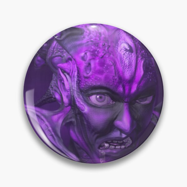 Item preview, The Evil - Fantasy Alien 3D Illustration - purple Version designed and sold by KairoDesign.