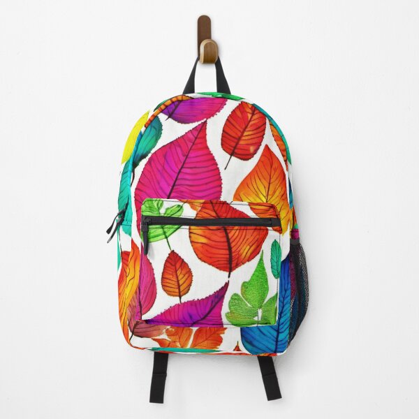 Item preview, Nature's Palette: Colorful Leaf Design designed and sold by Health And Fitness Posts e-Store.