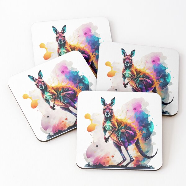 Item preview, Kangaroo Modern Art designed and sold by Art-Design-EM.