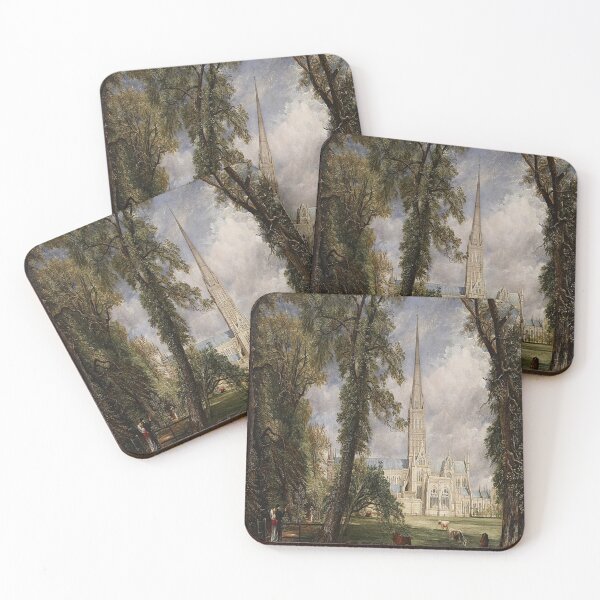 Item preview, Salisbury Cathedral from the Bishop's Grounds - 1823 - John Constable designed and sold by THASSON.