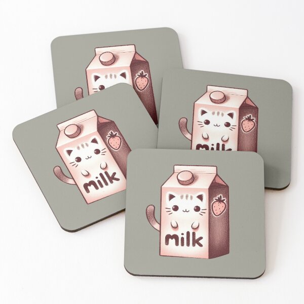 Item preview, Kitty Milk Carton - Adorable Dairy Delight designed and sold by RuyaFab.
