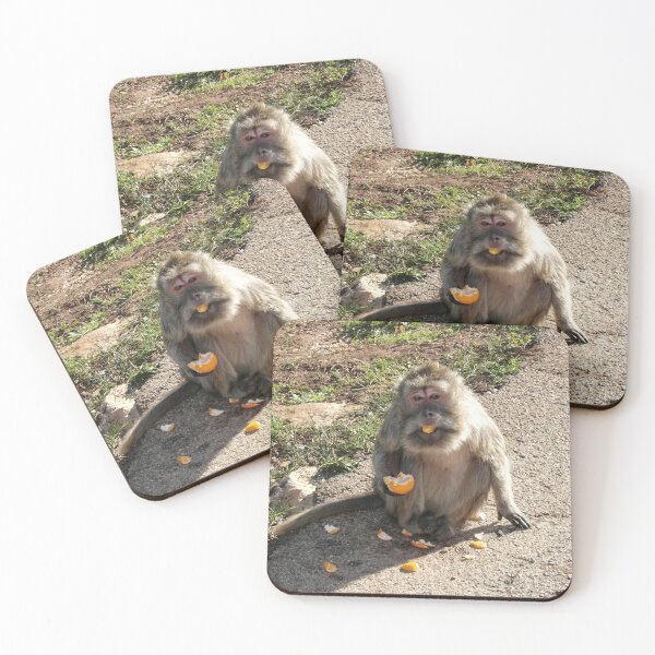 Item preview, Playful Monkey Enjoying a Juicy Orange designed and sold by EpicVistas.