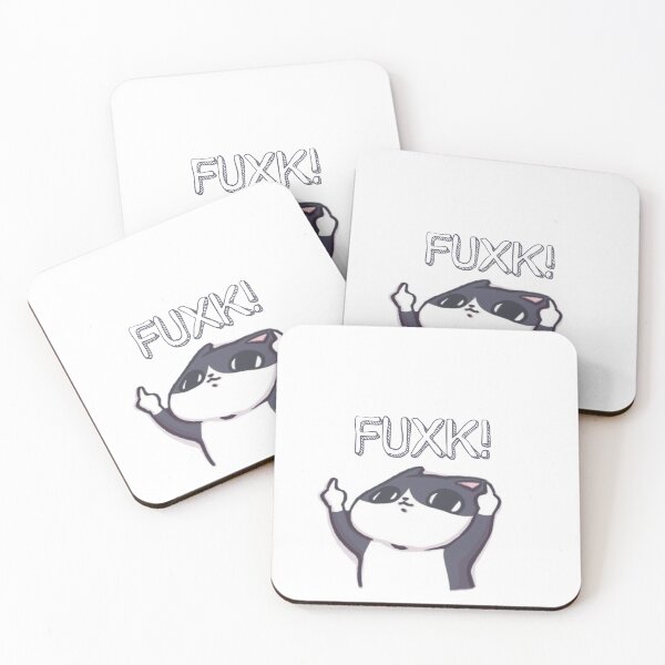 Item preview, FUXK cat designed and sold by Victoriella-v.