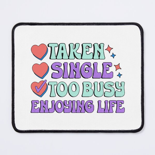 Item preview, "Unattached and Thriving: A Valentine's Day Celebration Design" designed and sold by Art-shia.