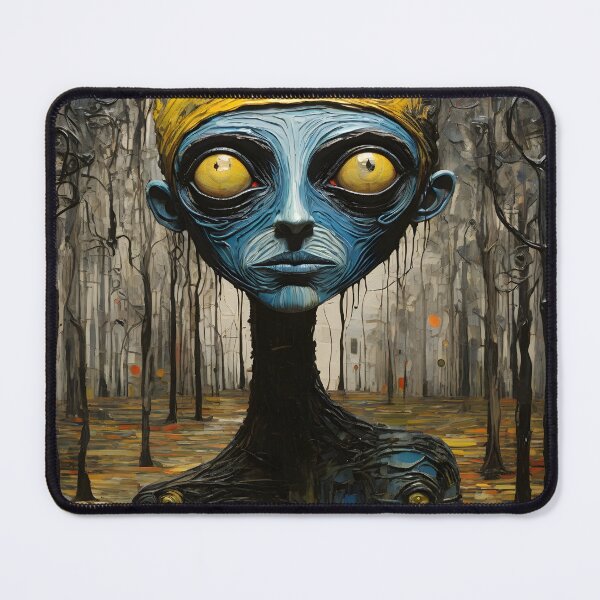 Item preview, Alien in the forest designed and sold by enhan.