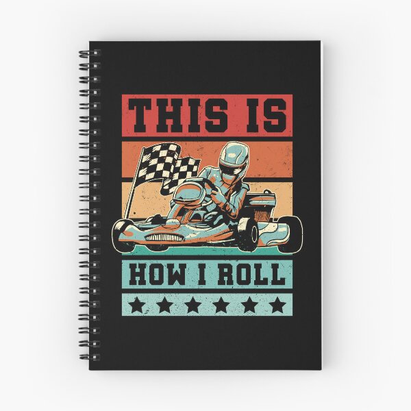 Item preview, Funny Go-Kart Racing Retro Karting Race This Is How I Roll Go-Karting designed and sold by lanynx design.