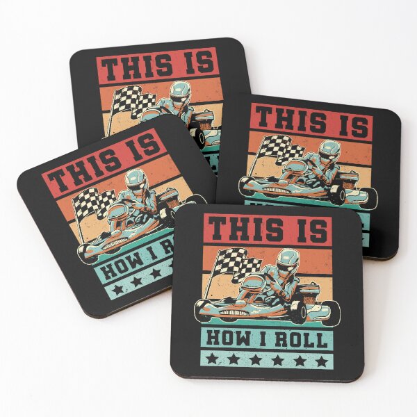 Item preview, Funny Go-Kart Racing Retro Karting Race This Is How I Roll Go-Karting designed and sold by lanynx design.