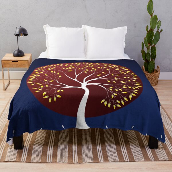 Item preview, Árbol seco y la luna roja. designed and sold by romanticfatman.