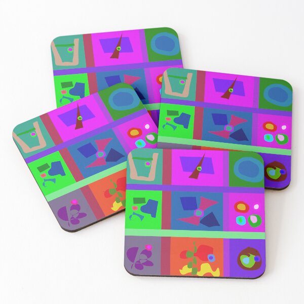 Item preview, A Collection of Nine Abstract Miniatures 19 designed and sold by masabo.