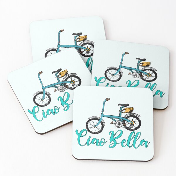Item preview, Bicicleta Ciao Bella | Hola hermosa amante de las bicicletas. designed and sold by PurpleLoveStore.