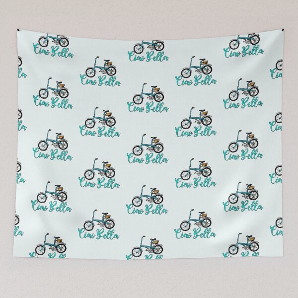 Item preview, Ciao Bella Bicycle | Hi beautiful Bicycle Lover -  designed and sold by PurpleLoveStore.