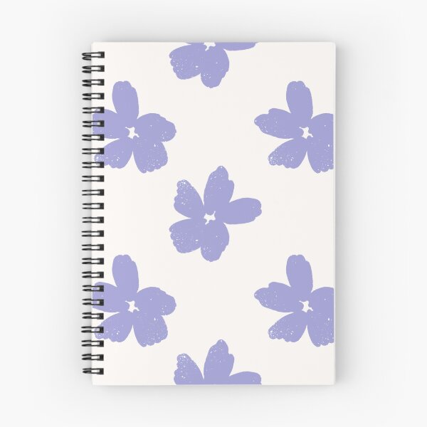 Aperçu de l'œuvre Design floral violet, motif floral créée et vendue par erinpixie.