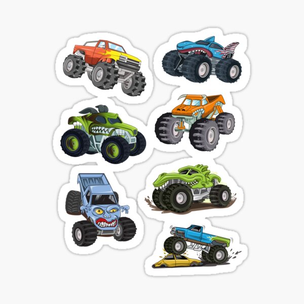 Item preview, Monster Trucks for Kids designed and sold by RacerFan.