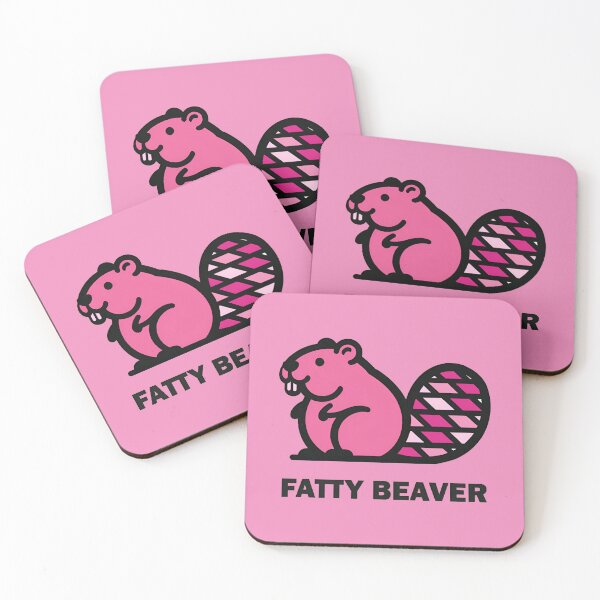 Item preview, Fatty (Pink) Beaver designed and sold by FattyBeaver.