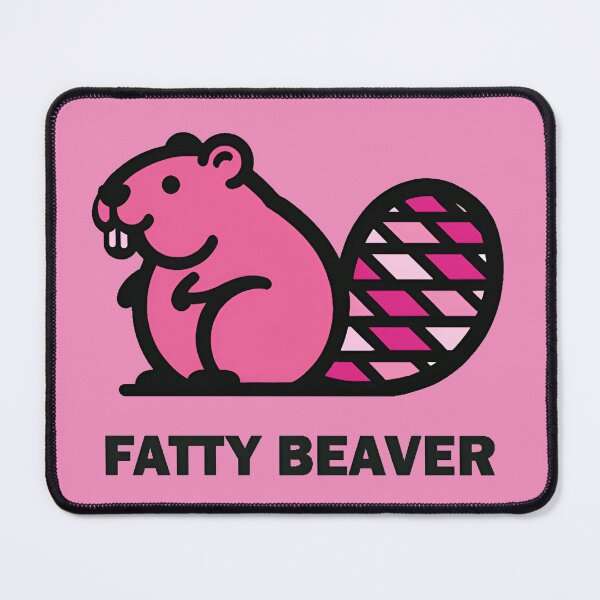 Item preview, Fatty (Pink) Beaver designed and sold by FattyBeaver.