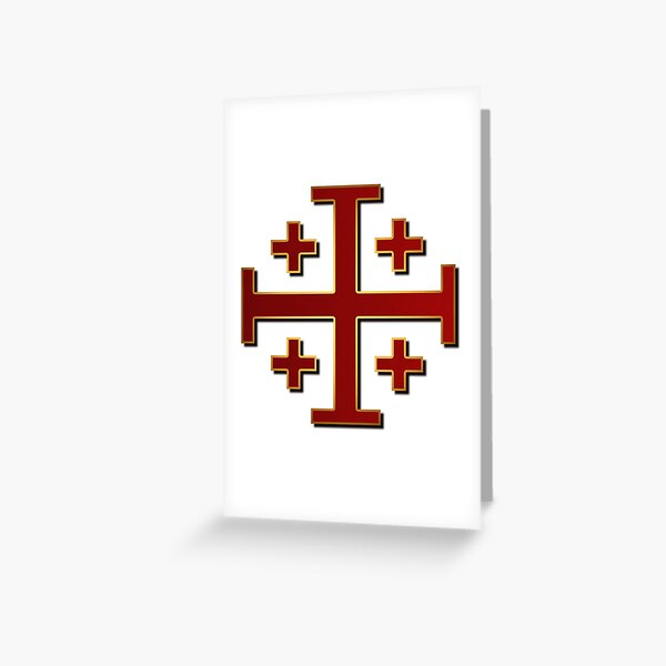 Item preview, Jerusalem Cross designed and sold by TradLegacy.