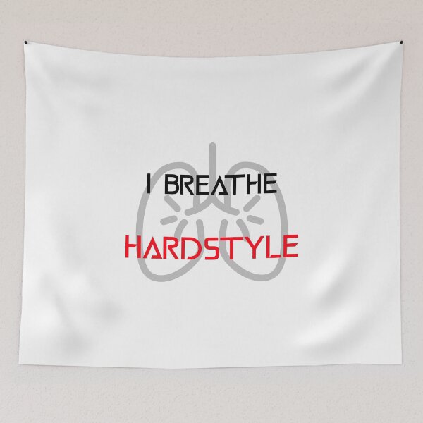 Item preview, I BREATHE HARDSTYLE designed and sold by Hardstyle-Tees.