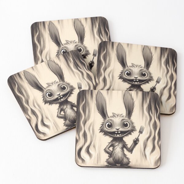 Item preview, Hora de cenar con una criatura caprichosa: arte de comida peculiar designed and sold by RuyaFab.