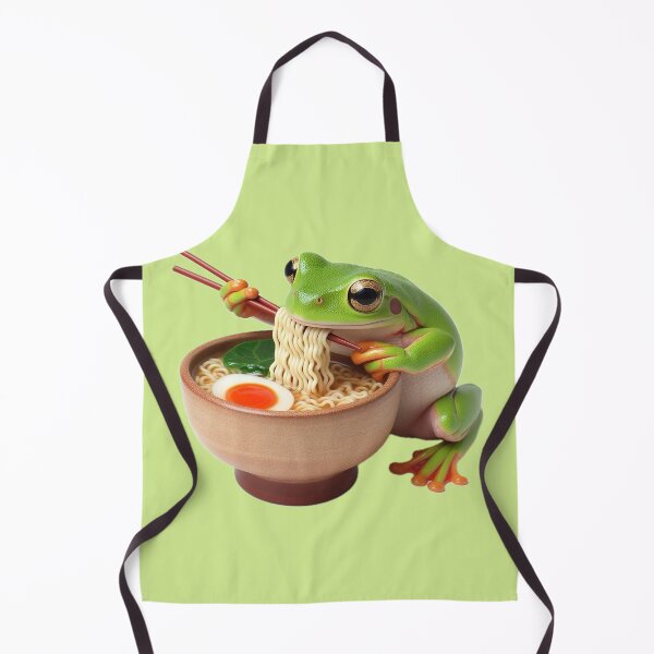 Item preview, Frog Eating Ramen designed and sold by KaraTeProject.