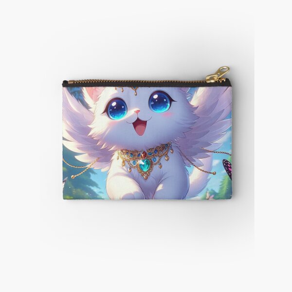 Item preview, White Cat with Wings.  designed and sold by BD-LLC.