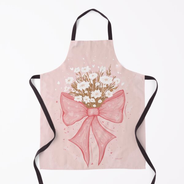 Item preview, Passtel Pink Coquette Bow with Flowers designed and sold by rnmarts.