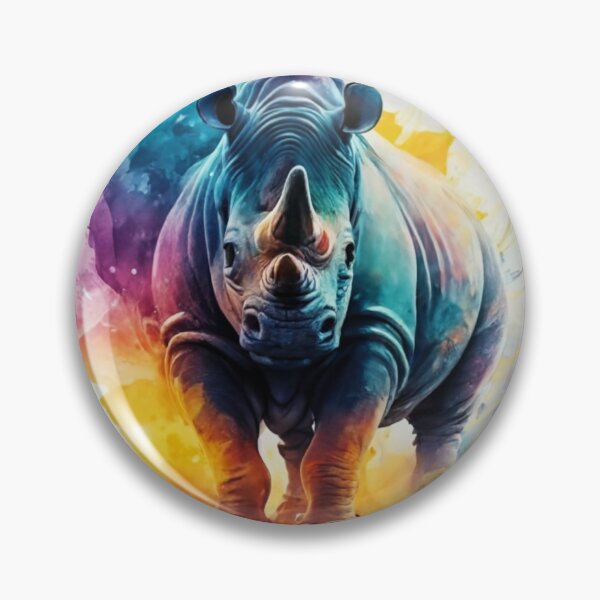 Item preview, Rhino Modern Art designed and sold by Art-Design-EM.